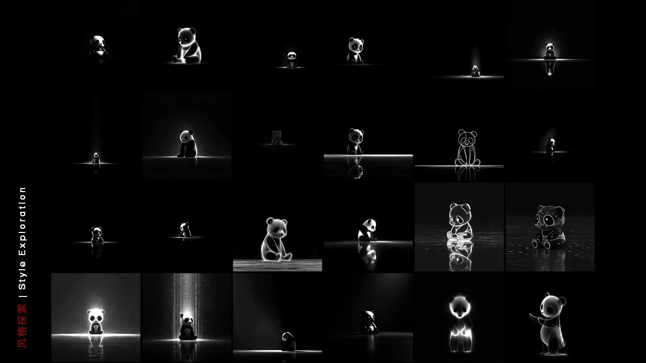 Dongfeng/Huawei · Panda — Panda — Light and projection exploration