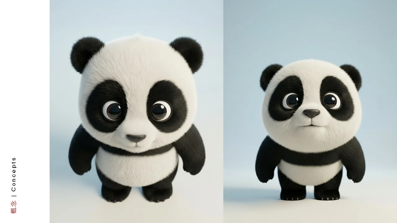 Dongfeng/Huawei · Panda — Panda — Camera-angle comparison