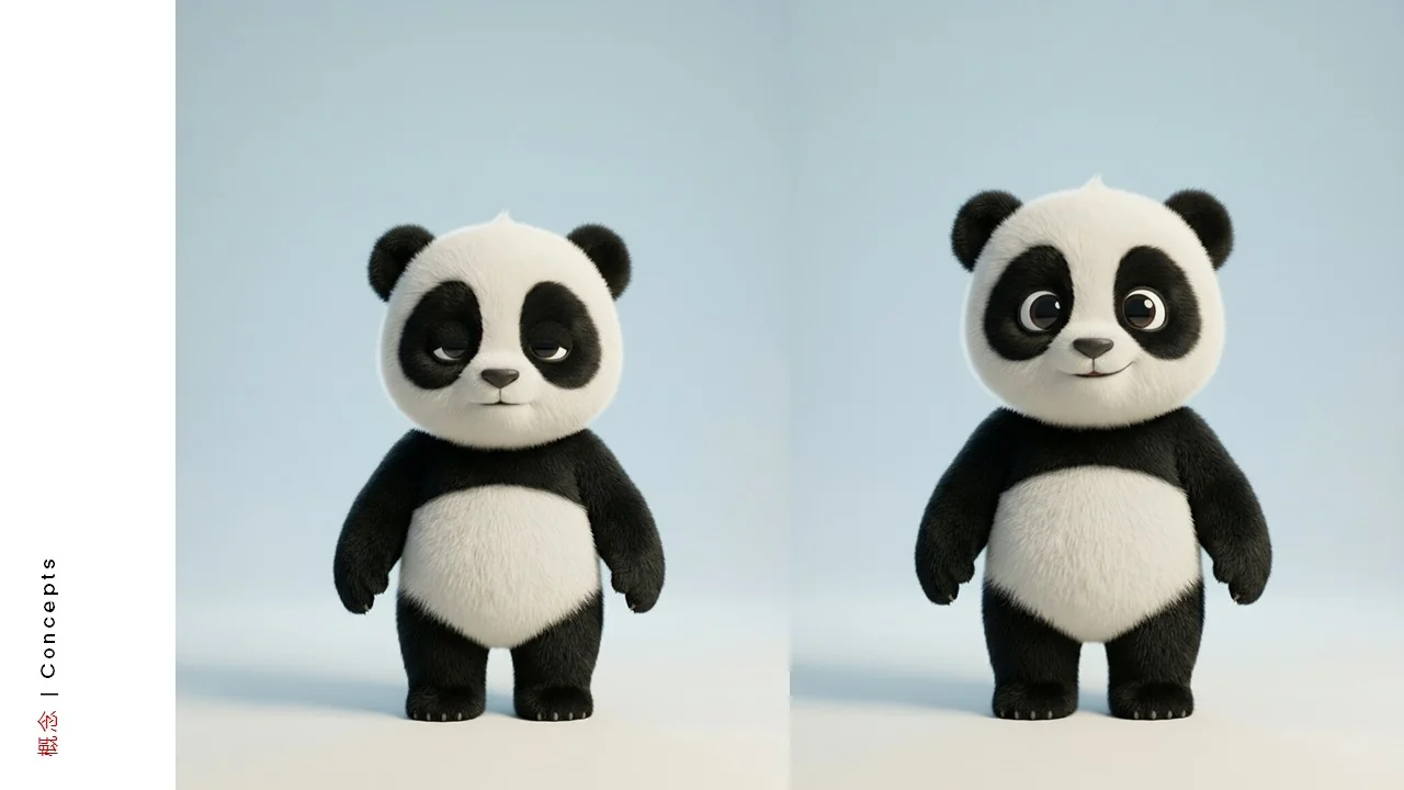 Dongfeng/Huawei · Panda — Panda — Character scale comparison