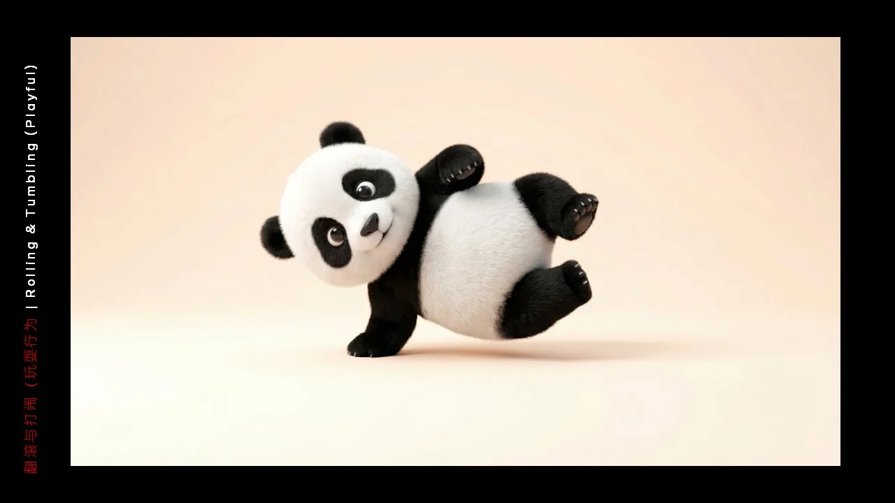 Dongfeng/Huawei · Panda — Panda — Rolling and tumbling pose