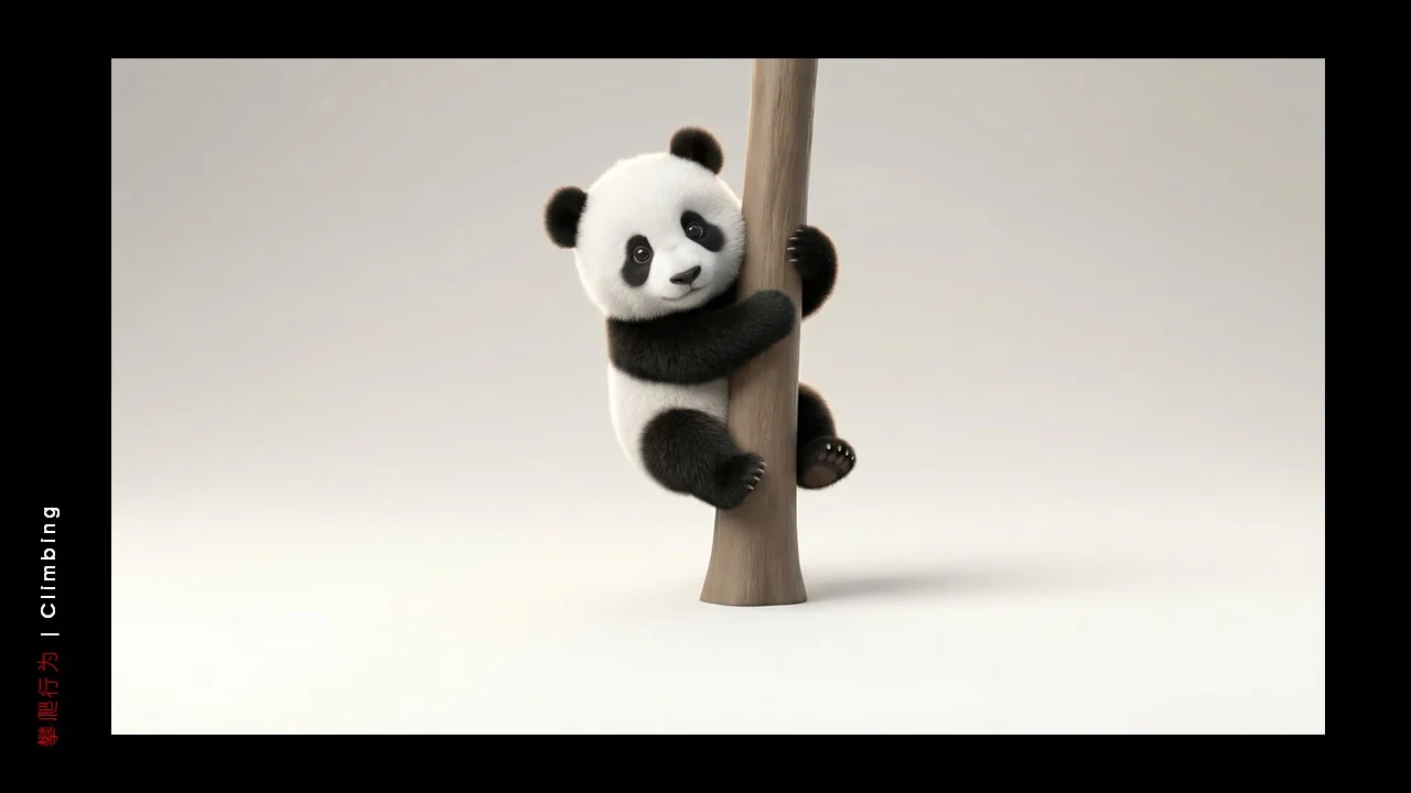 Dongfeng/Huawei · Panda — Panda — Tree-climbing pose