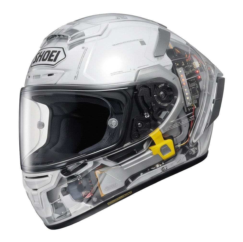 Independent helmet product exploration, view 2