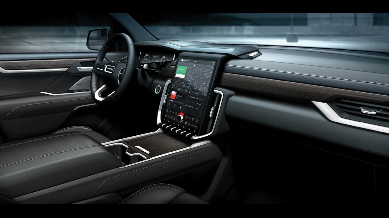 GMC — cockpit concept, passenger view