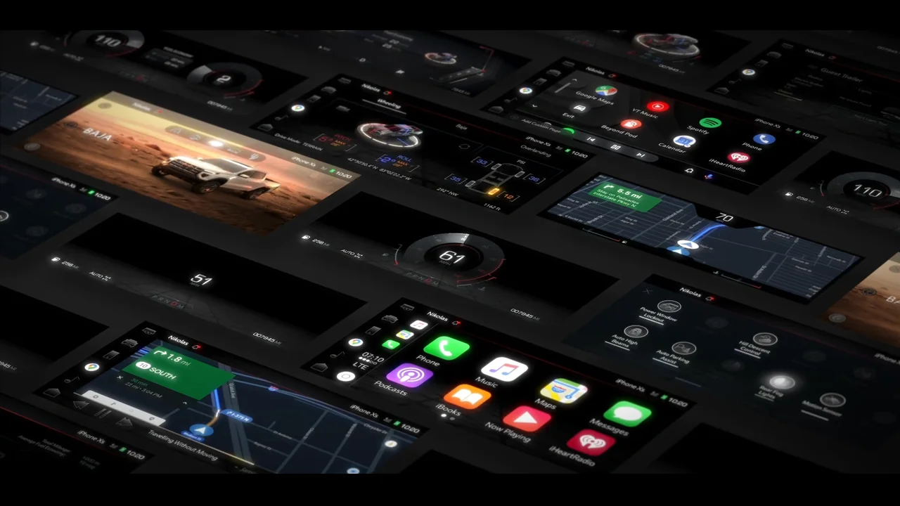 HUMMER EV — interface system