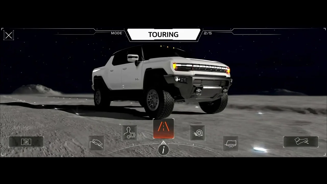 HUMMER EV — Touring mode