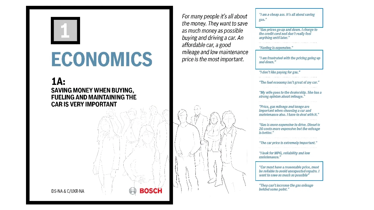 Economics — purchase, fuel and maintenance costs