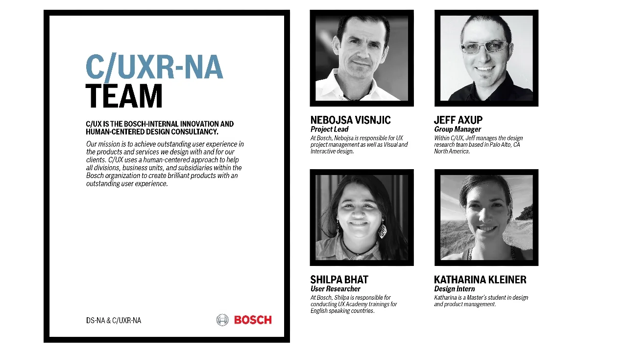 Research team and responsibilities