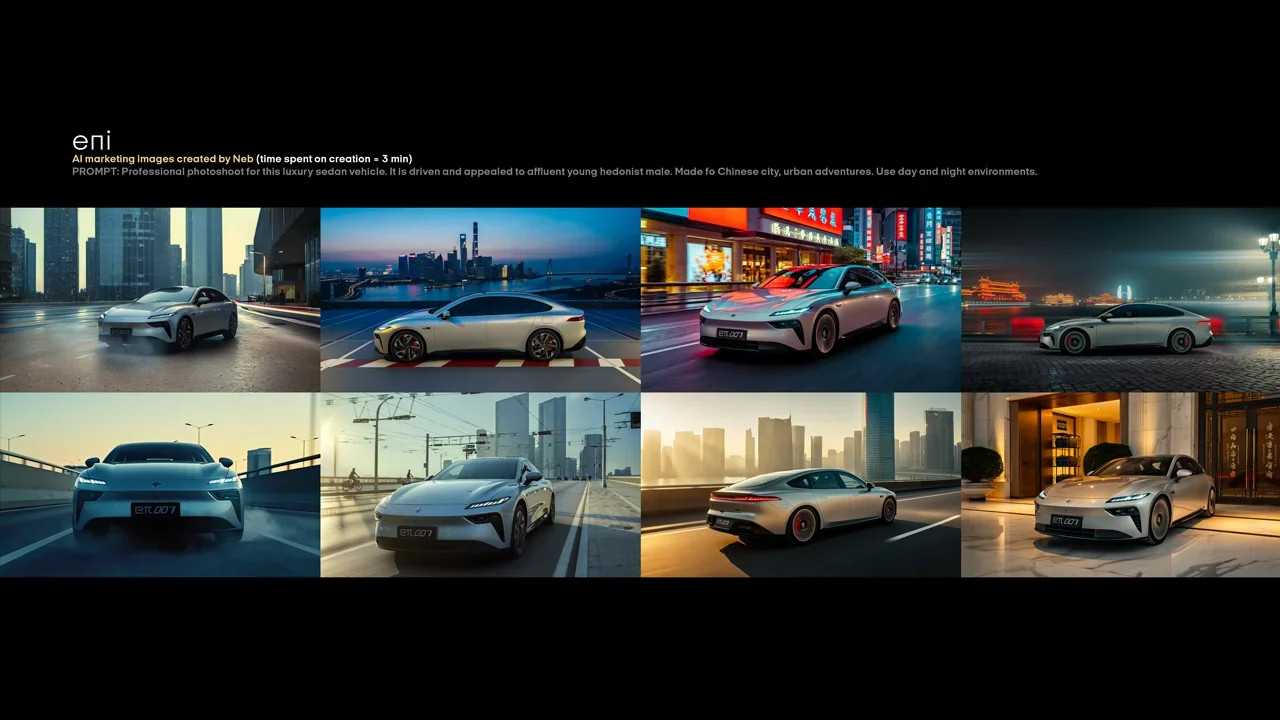 eπ — Vehicle campaign storyboard