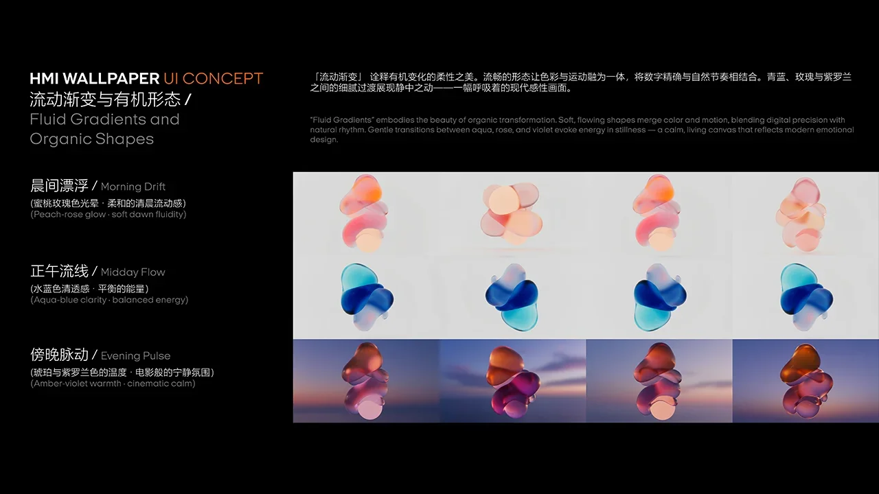 M8 — Abstract wallpaper — organic shapes