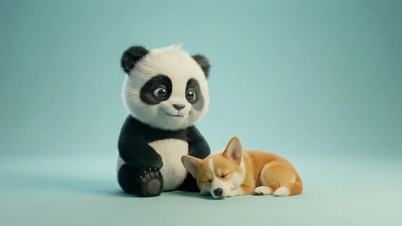 M8 — Panda — Pet Mode with Corgi
