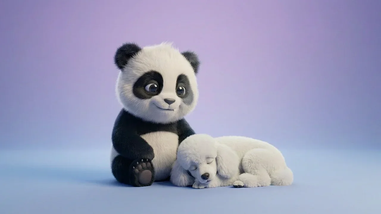 M8 — Panda — Pet Mode with sleeping dog
