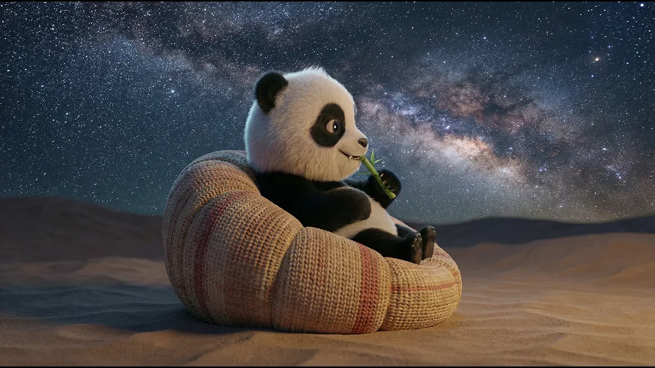 M8 — Panda — Camping Mode scene exploration 03