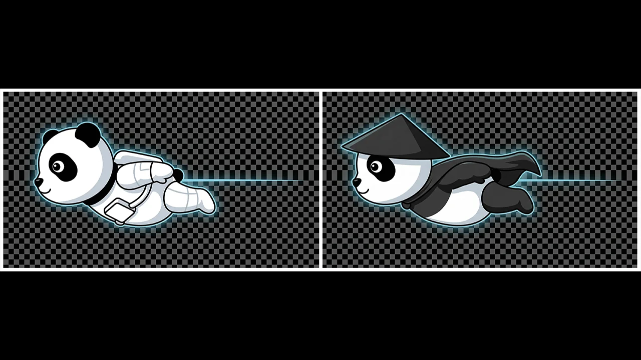 M8 — Panda — HUD character poses