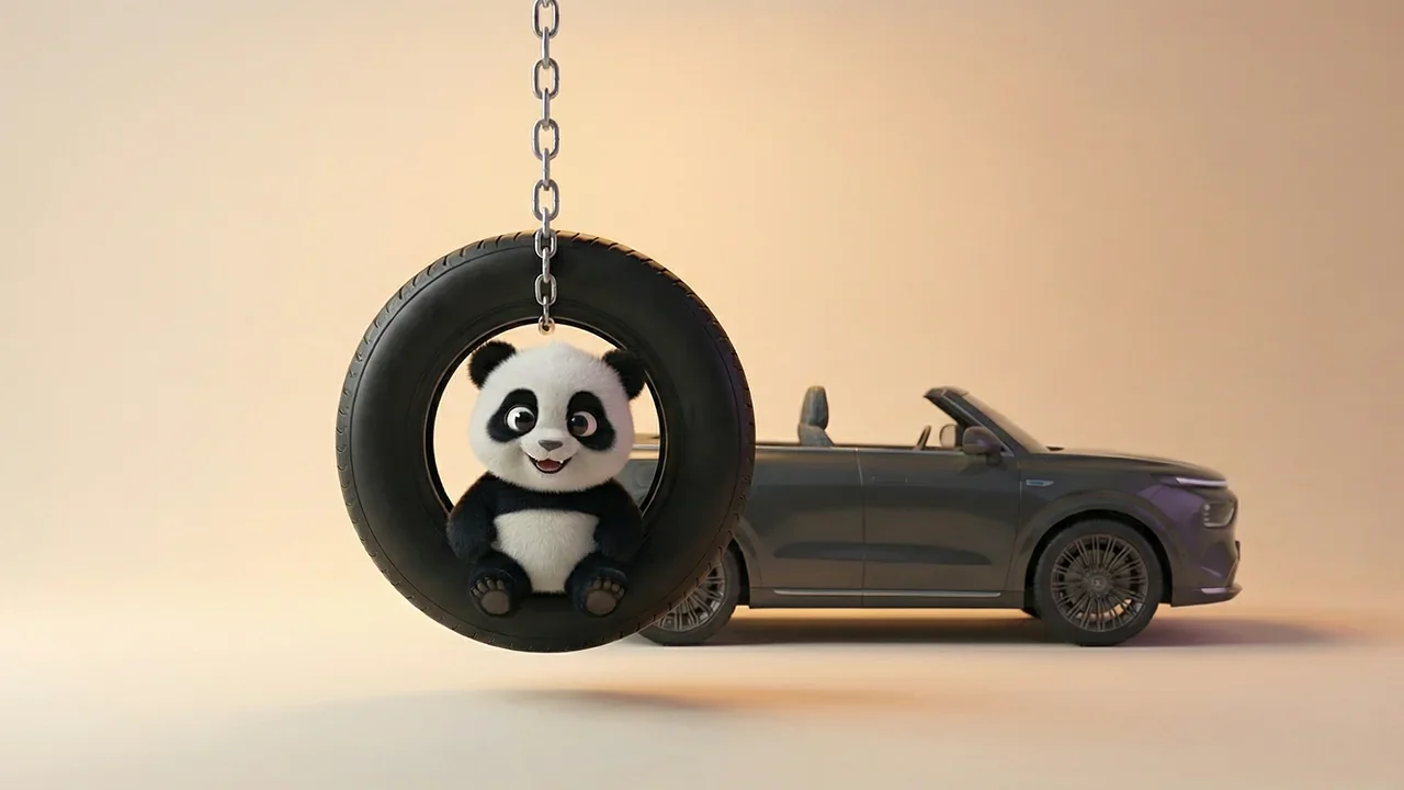 M8 — Panda — vehicle wallpaper study 04