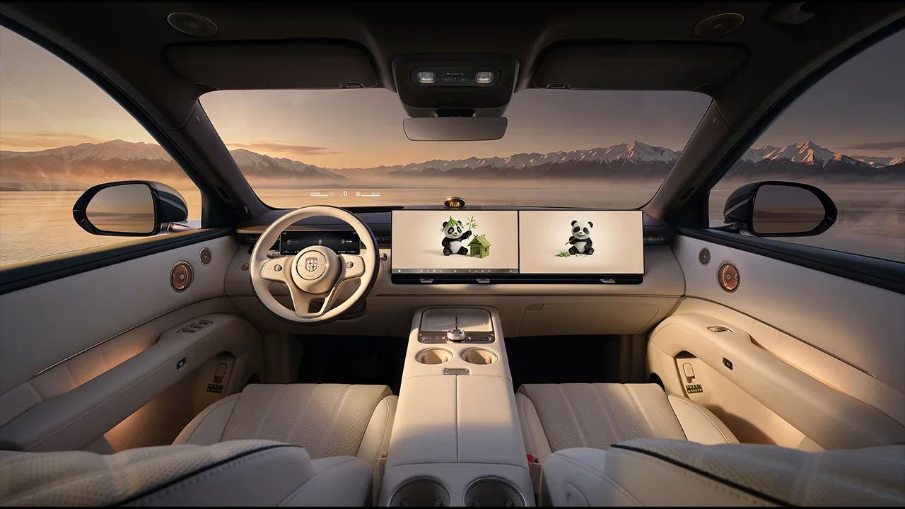 M8 — Panda — wallpaper application in the cockpit