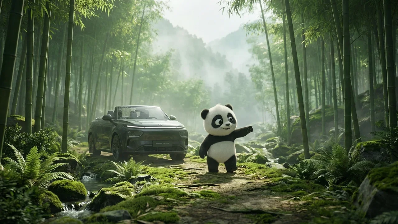 M8 — Panda — environment wallpaper study 01