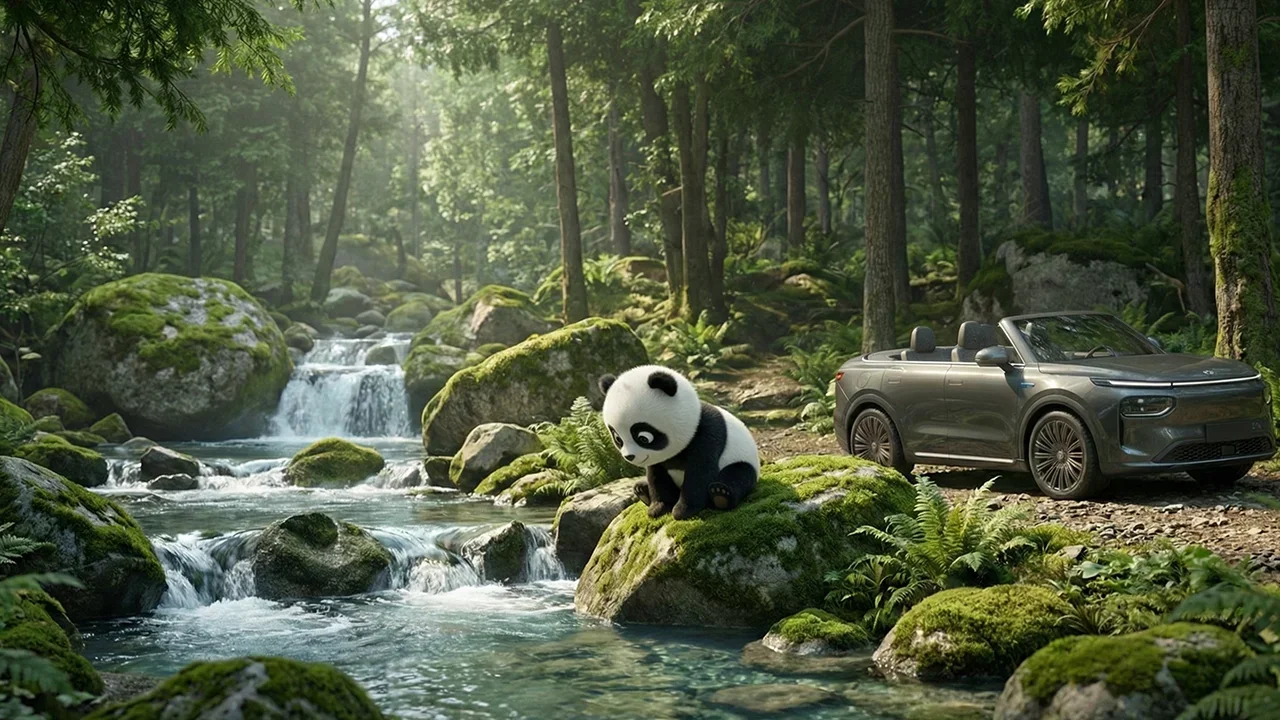 M8 — Panda — environment wallpaper study 04