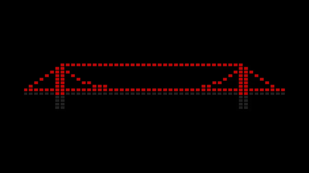 M8 — Tail light — Wuhan bridge visual