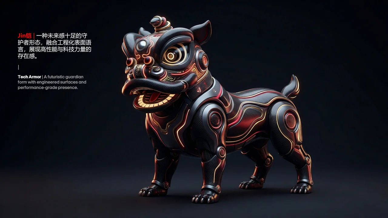 Model B — Lion — character exploration 05