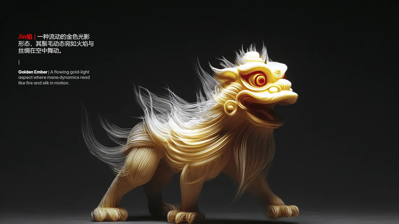 Model B — Lion — character exploration 07