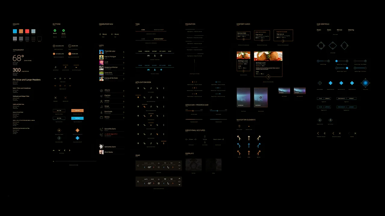 Interface content and information hierarchy
