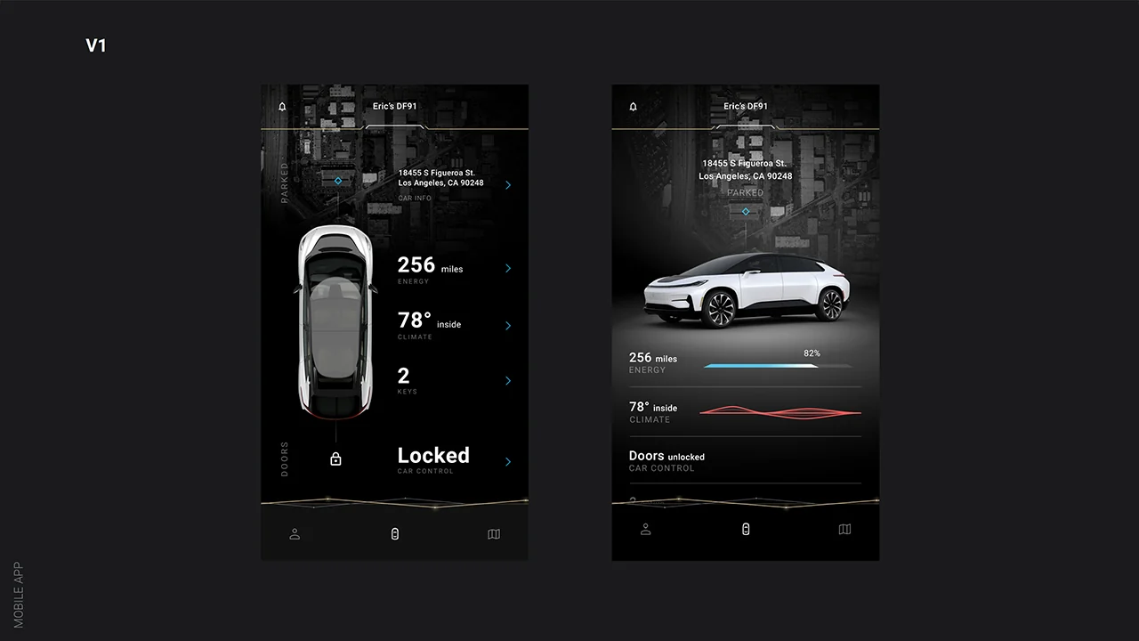 Mobile lock and vehicle-status exploration