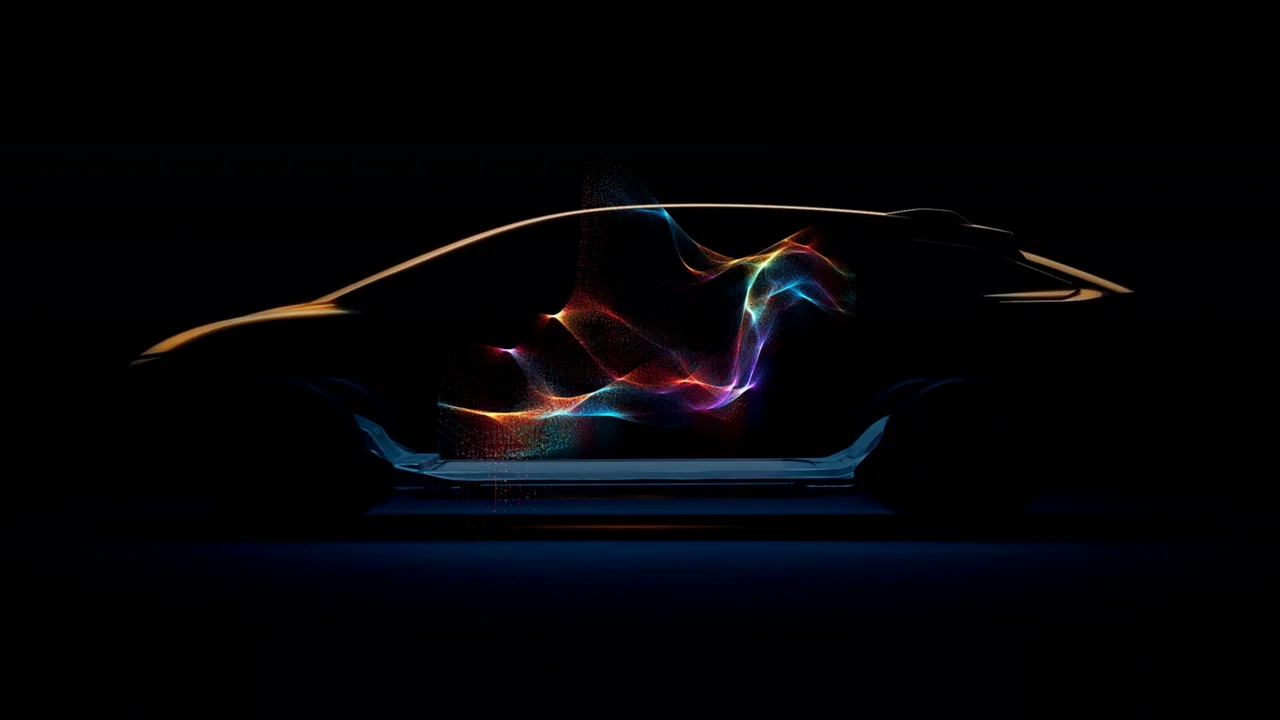 Visual direction — vehicle and flowing light