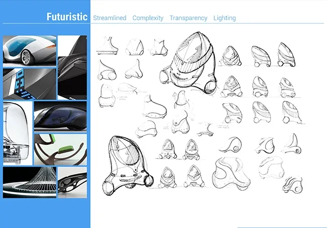 Sketches & concept direction — 01